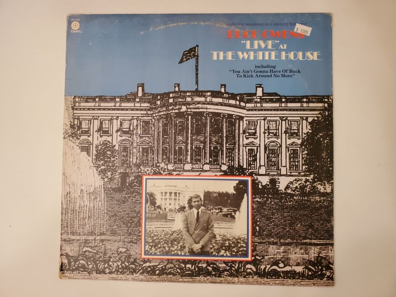 Buck Owens Live at the White House vinyl record